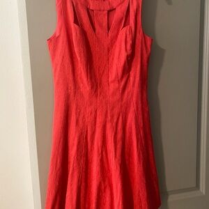 Pink/orangeSleeveless Dress
